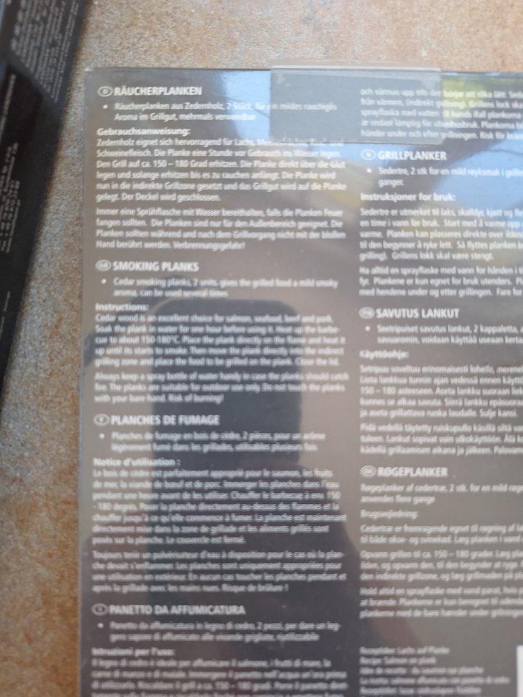 Landmann Selection Grillzubehör Räucherplanken Salzstein