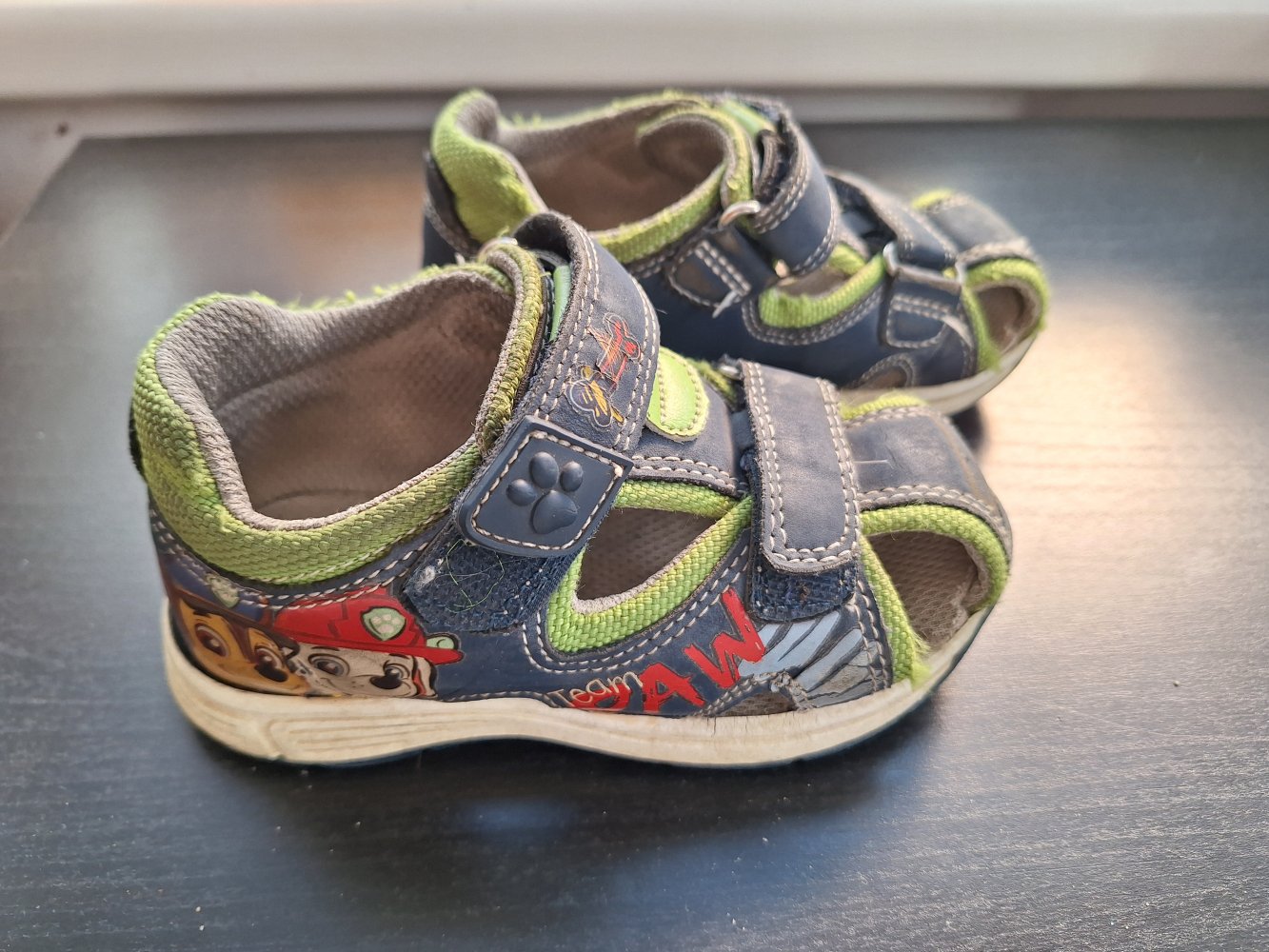 Blau-grüne Paw Patrol Sandalen, Gr. 23