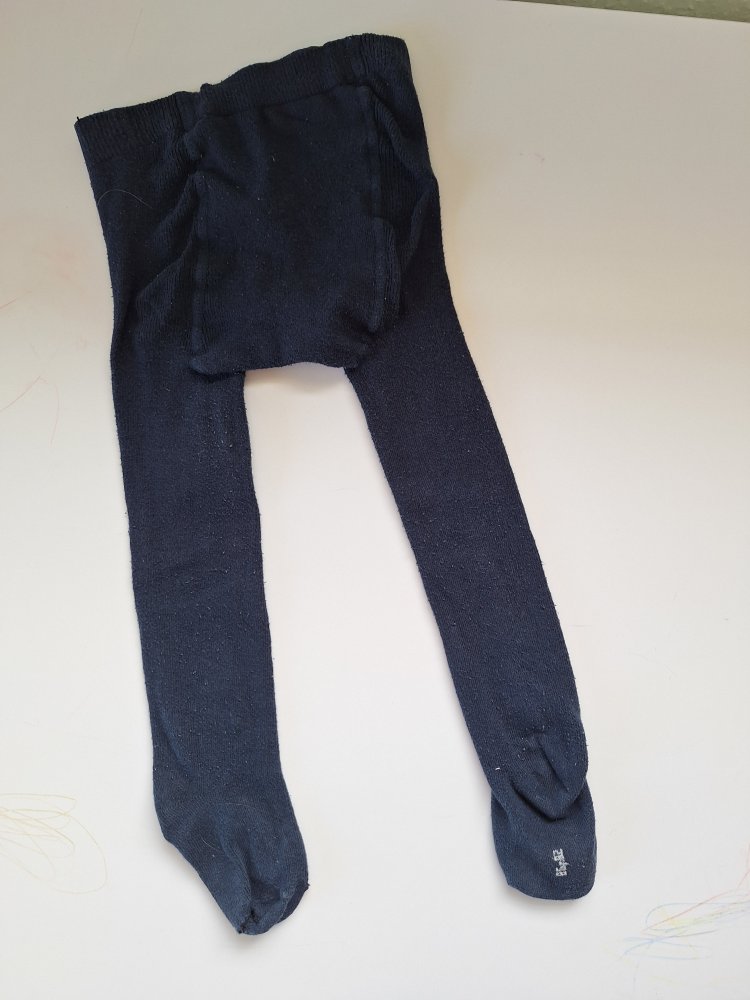 Dunkelblaue Strumpfhose 86/92