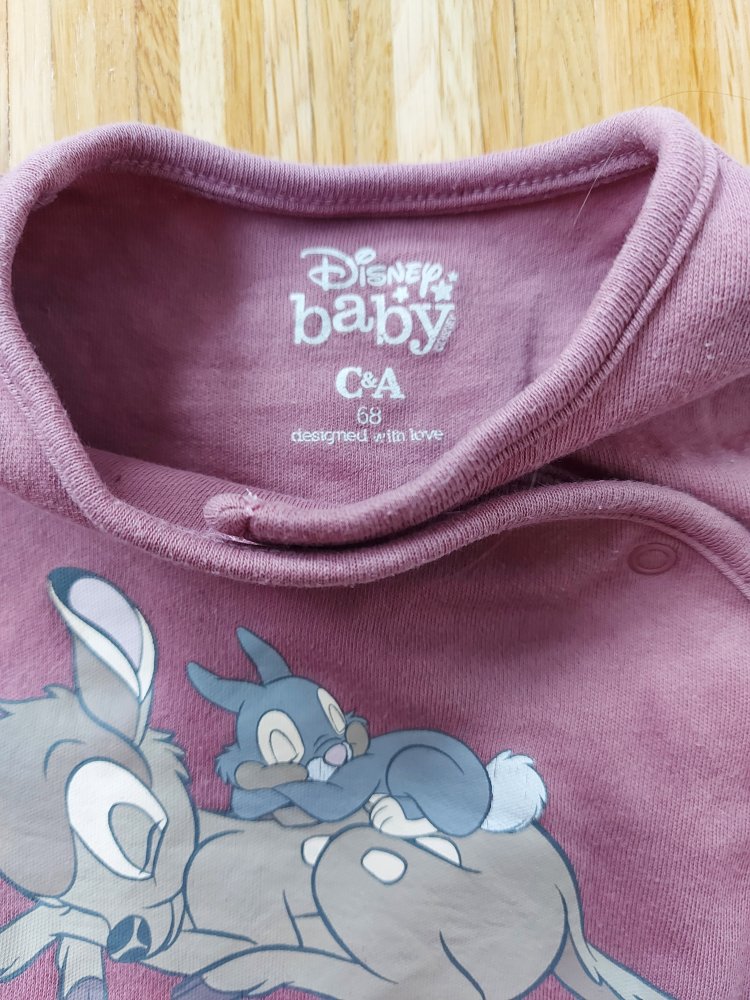 Süßer Bambi-Schlafanzug Gr. 68