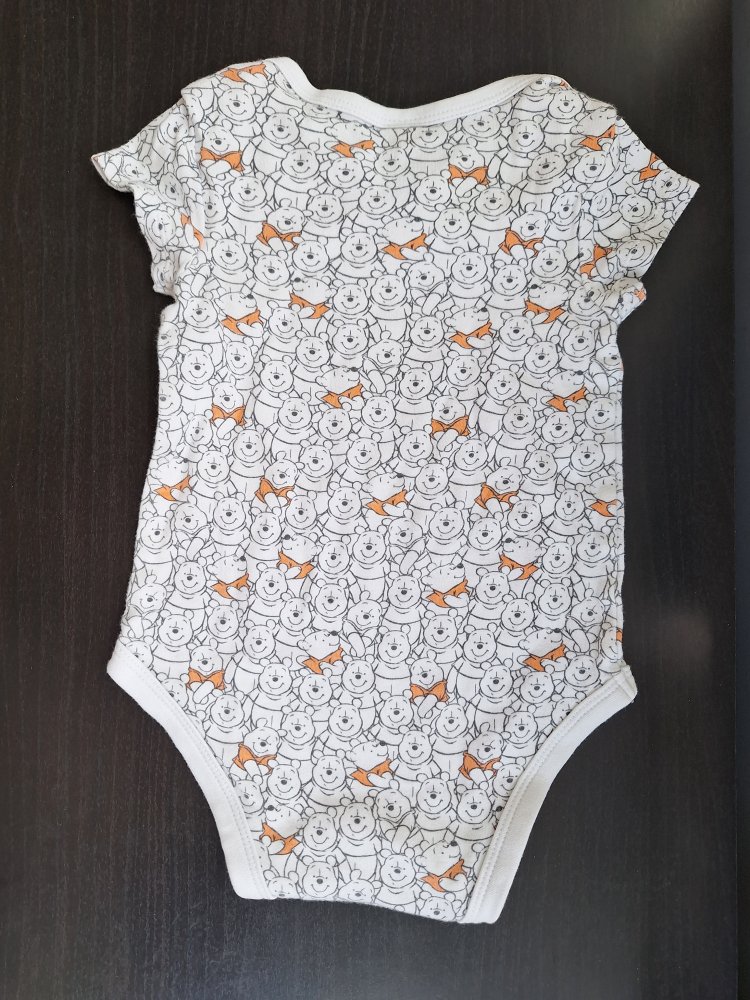 Kurzärmliger Babybody Winnie the Pooh Gr. 86 unisex