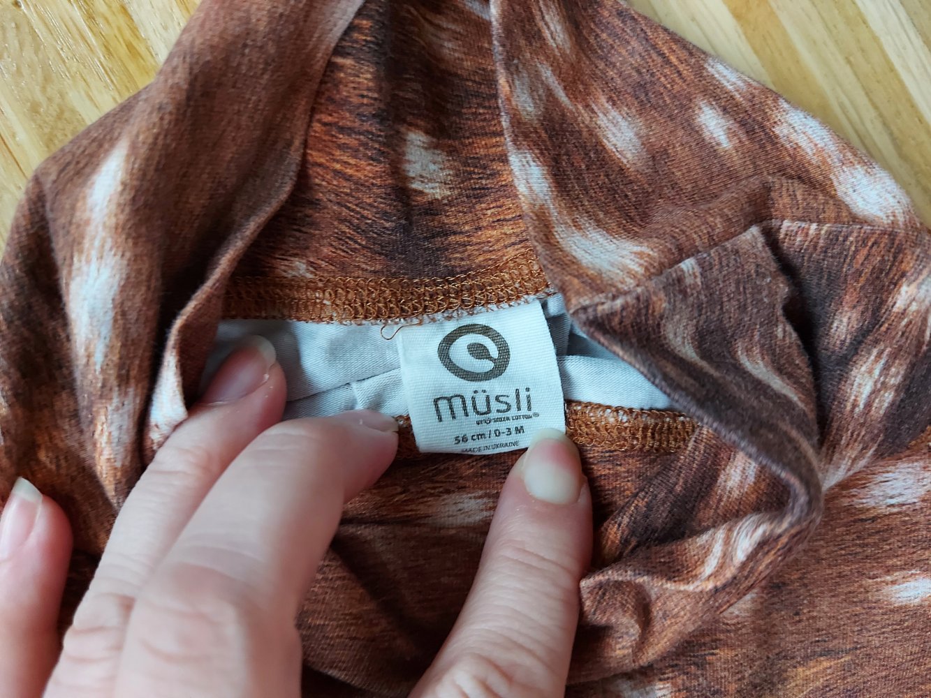 supersüßes Babybody-Set mit Rehmotiv