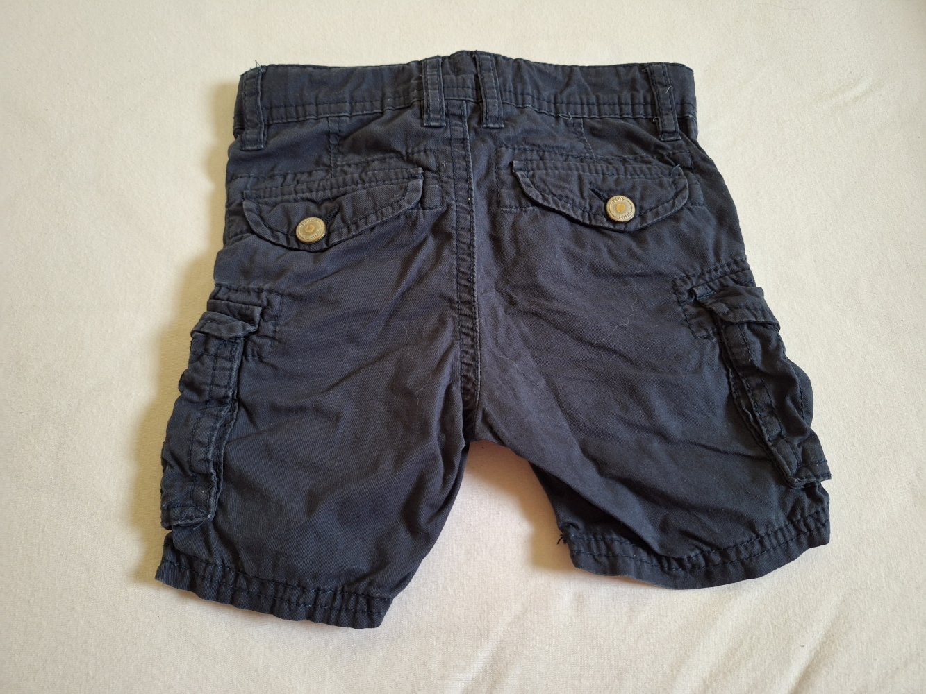 kurze blaue Hose Gr. 86 Cargobermuda