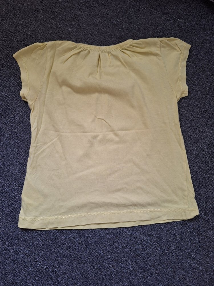 Sonnengelbes Sommer-T-Shirt, Gr. 86
