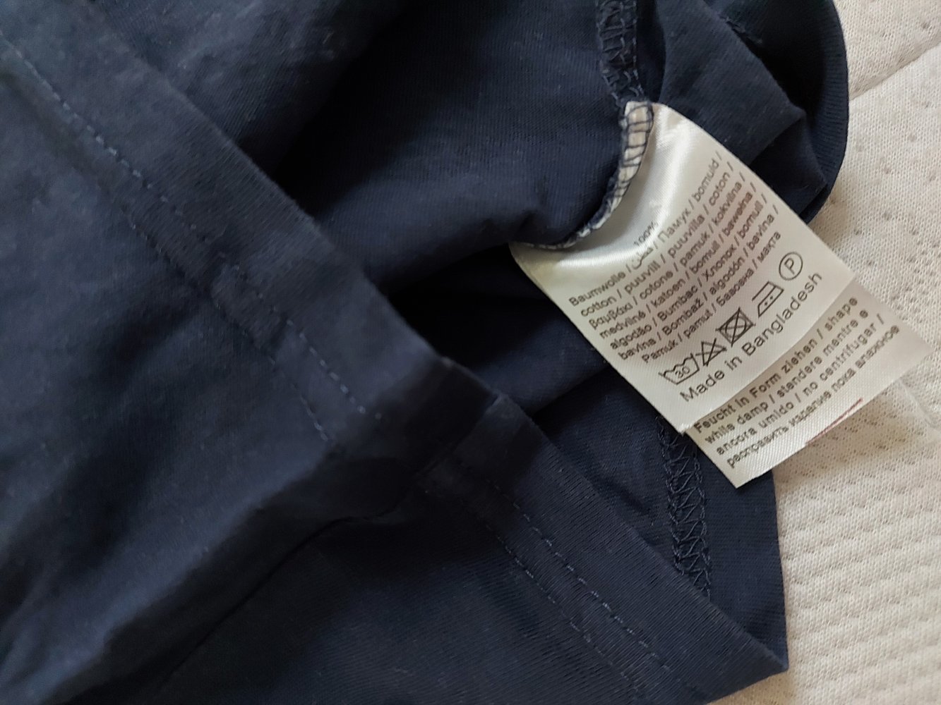 langärmliger dunkelblauer Babypullover Super monster save the day Gr. 74