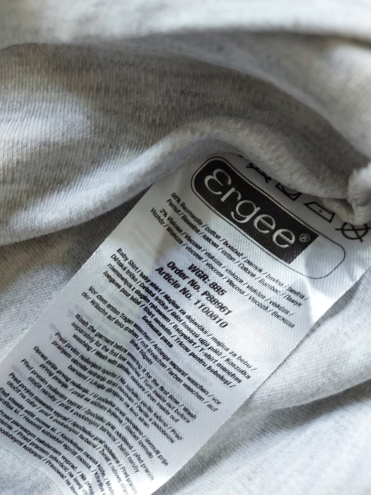 langärmliger grauer Babypullover mit Waldtieren great outdoors Gr. 68