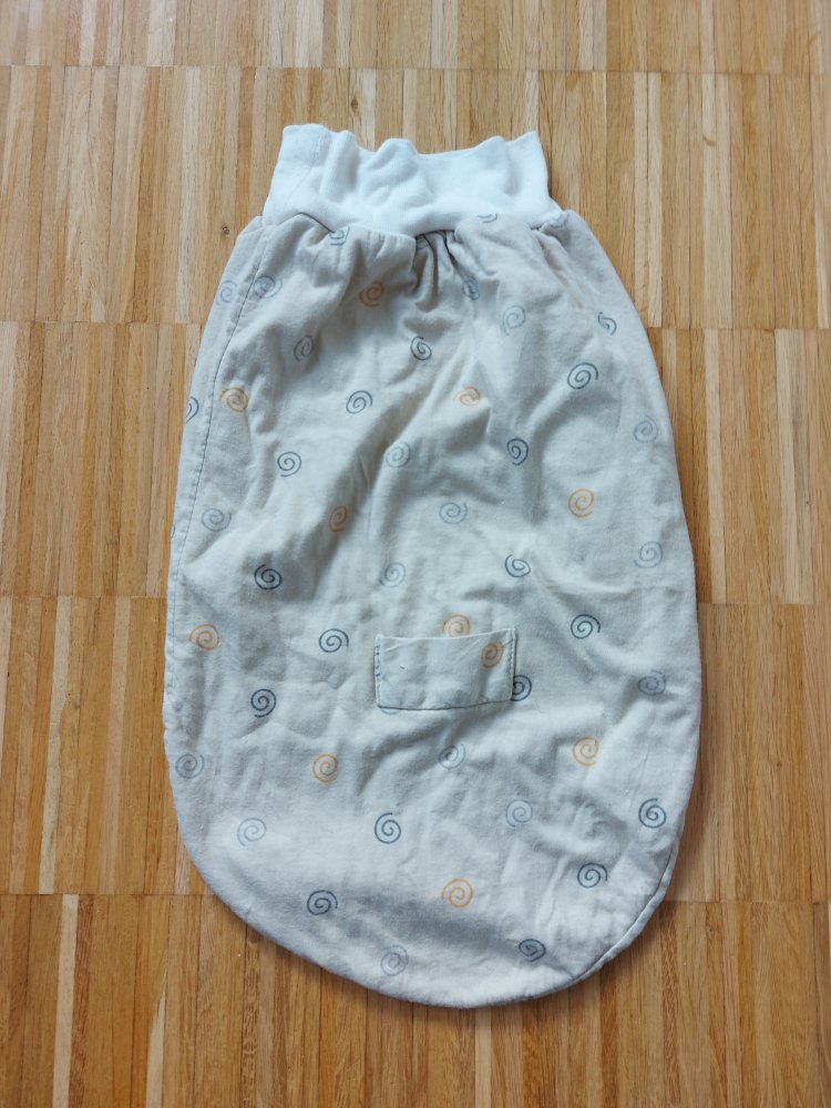 Schlupf-Mäxchen / Schlafsäckchen für Unterwegs zum Anschnallen