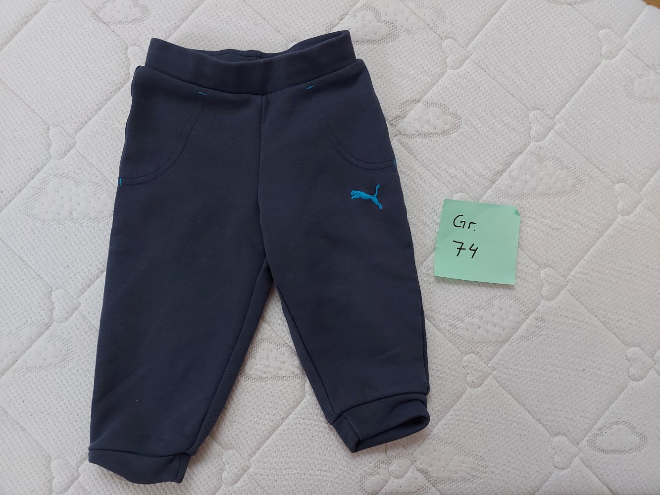 dunkelblaue Puma-Jogginghose Gr. 74