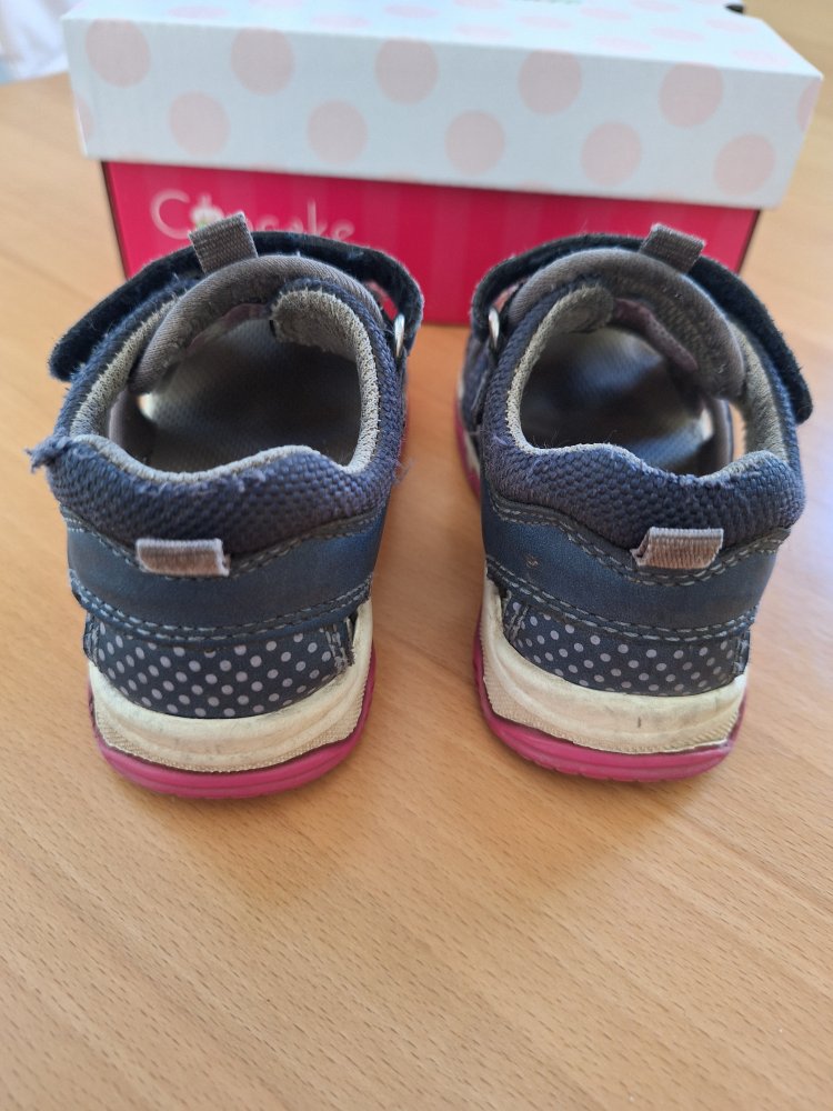 Blümchensandalen Gr. 21