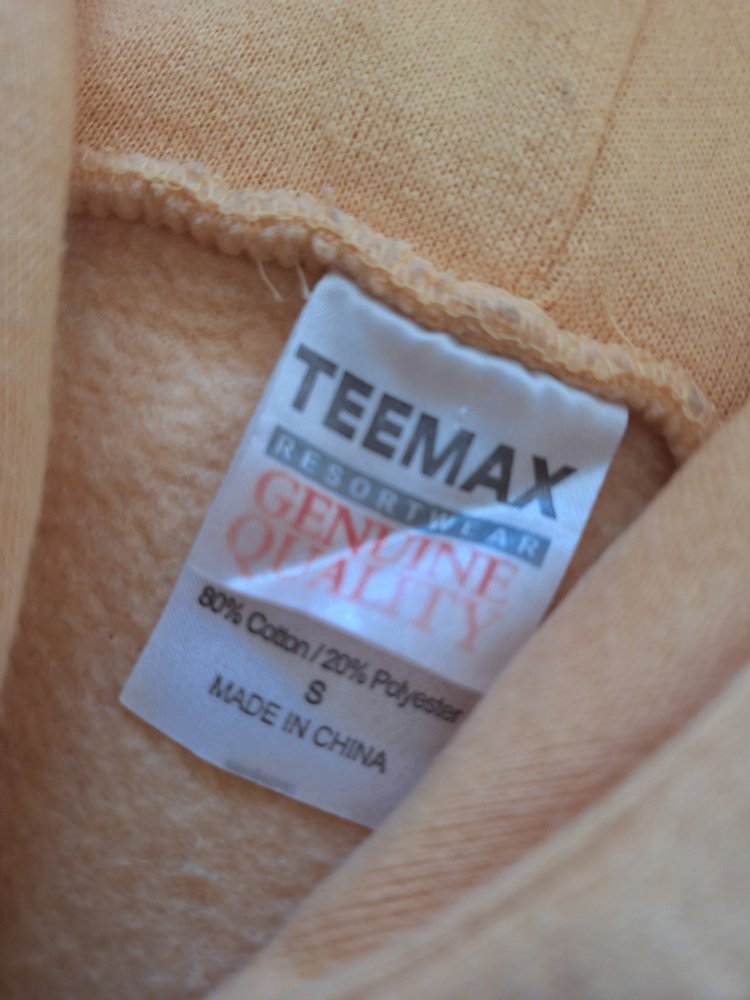 sonnengelbe San Francisco Kapuzenjacke / Hoodie Gr. S