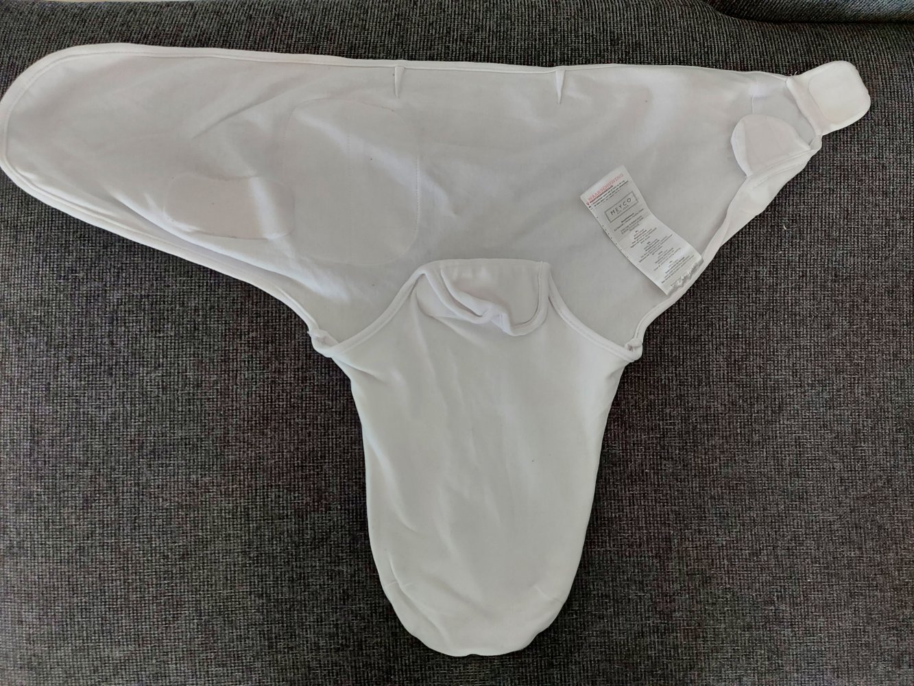 Meyco Pucktuch SwaddleMeyco Uni Größe S/M Pucksack