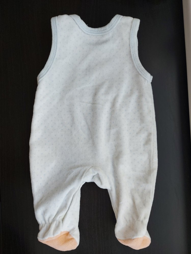 weißer Babystrampler you are my friend, Gr. 50 