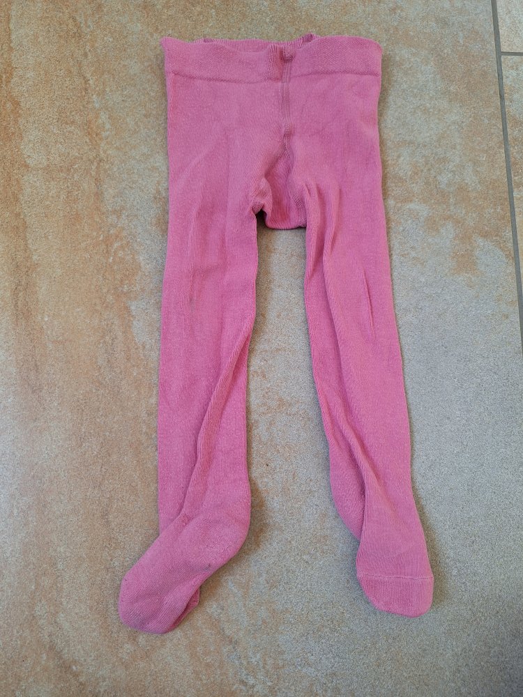 Pinke Strumpfhose 80/86