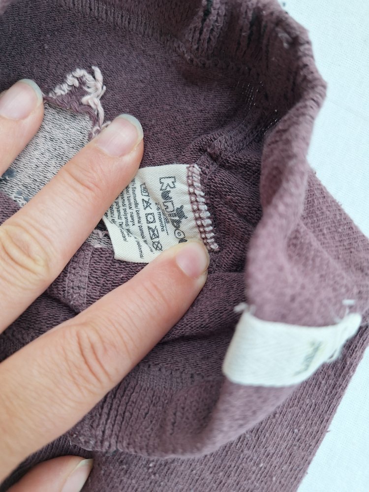 lilafarbene Babystrumpfhose mit Sternenmotiv, Gr. 62/68