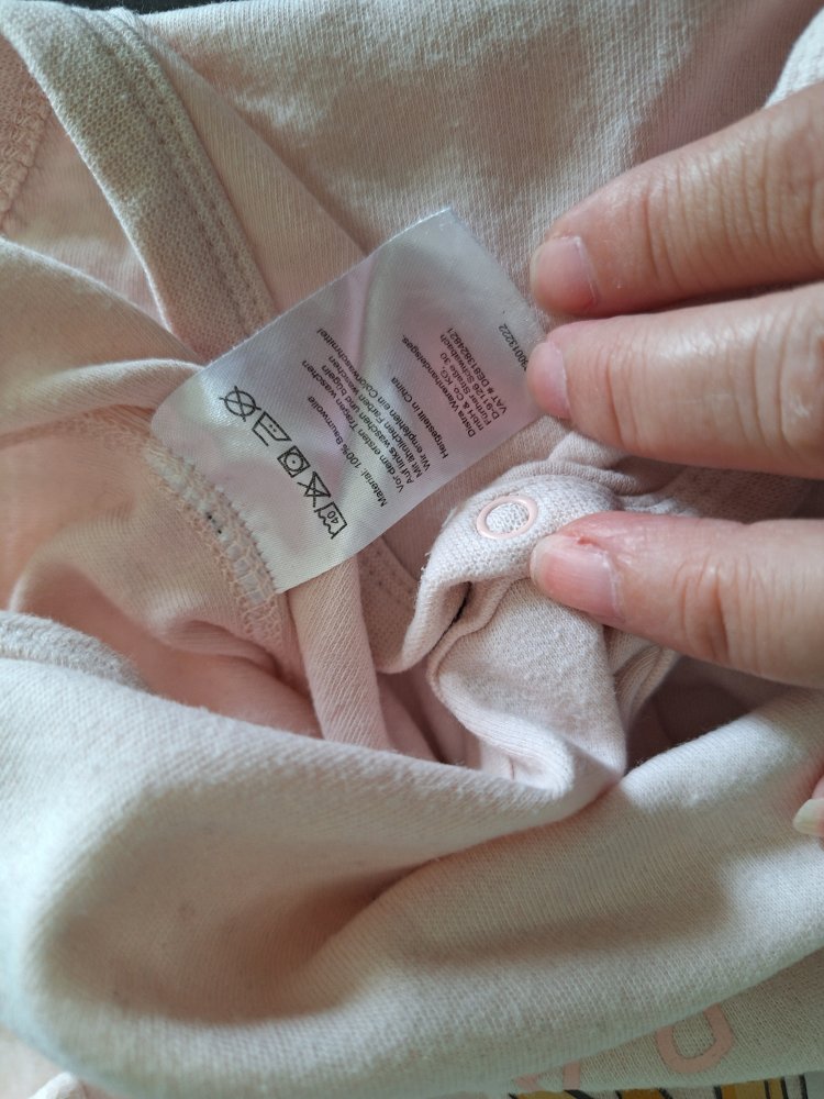 Rosa Langarmbody mit Bambi Rehkitz Gr. 86/92