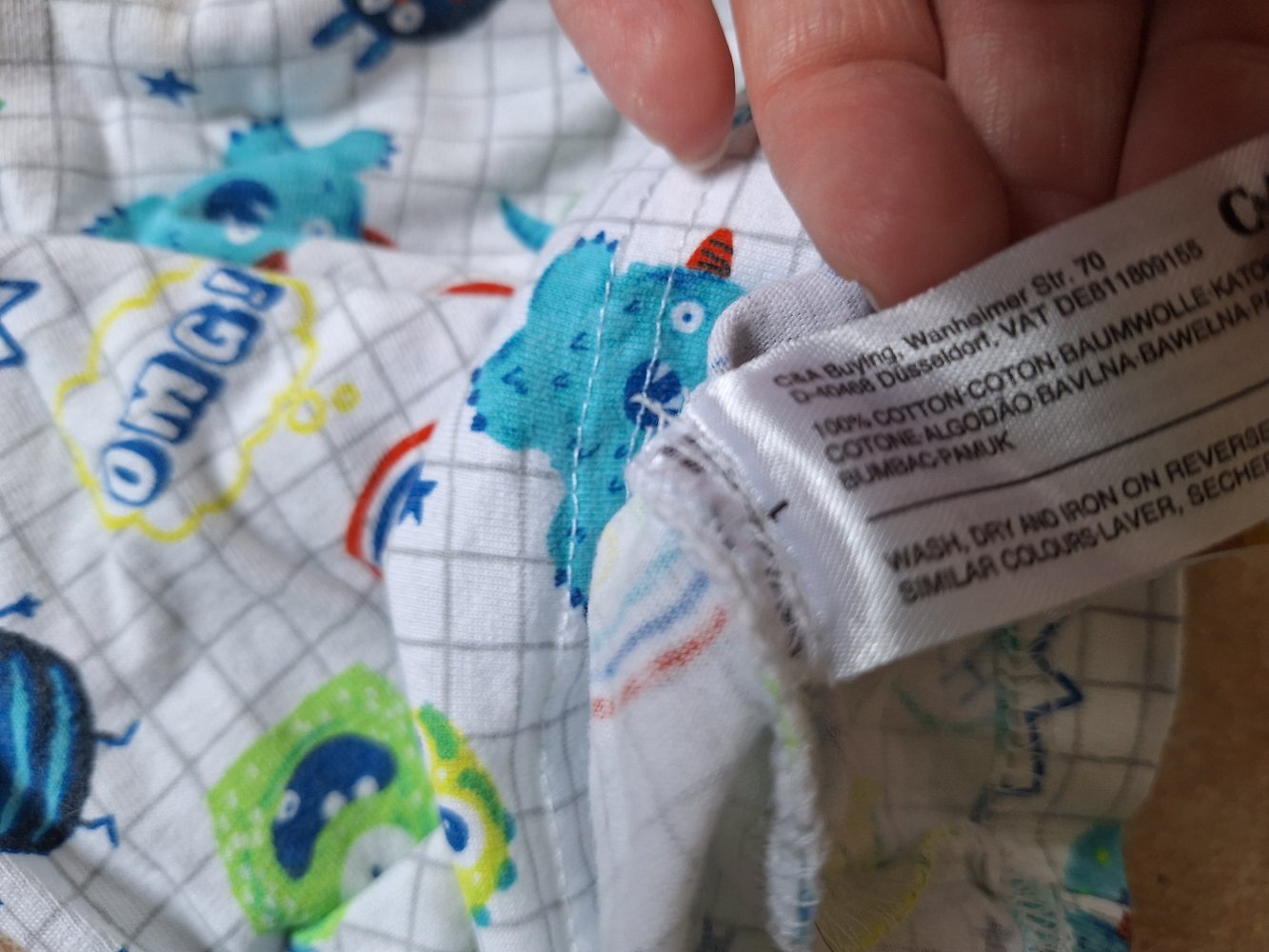 2-teiliger Schlafanzug mit Monstern, Gr. 92 Pyjama