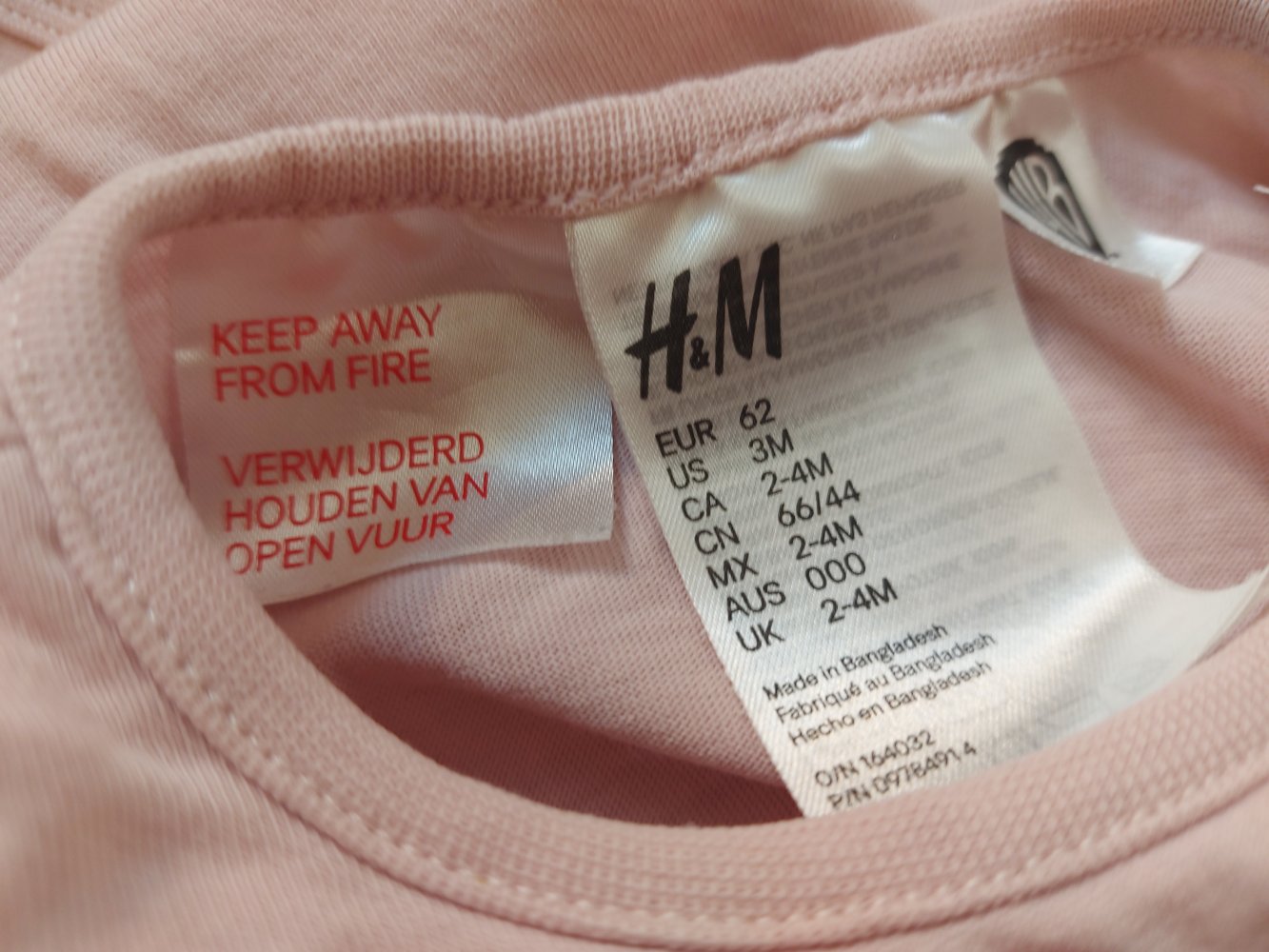 rosa Schlafanzug/Spieler tweety pie Gr. 62