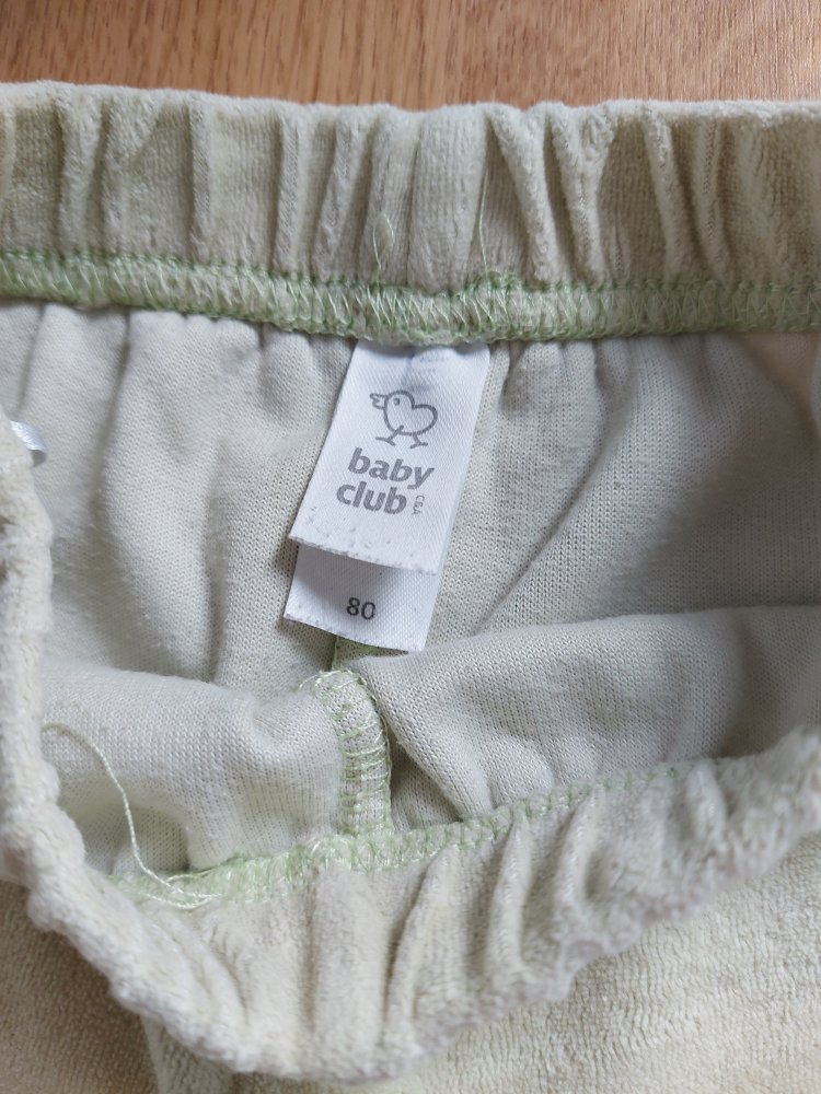 mintgrüne Babyhose, Gr. 80
