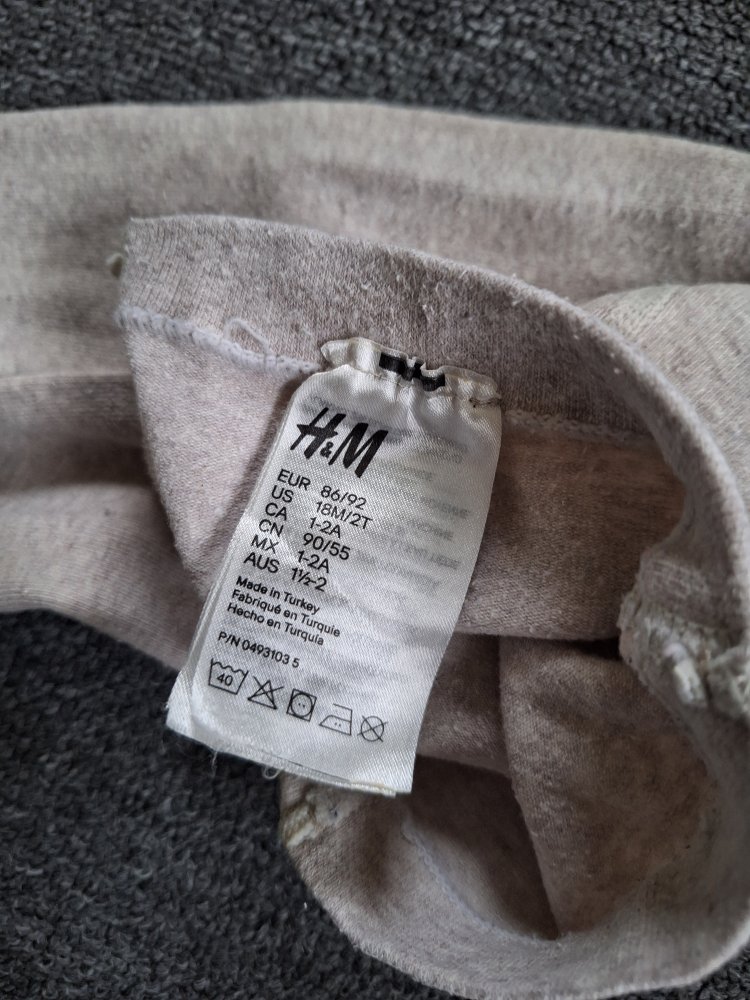 Beigefarbene Strumpfhose Gr. 86/92 cremefarben