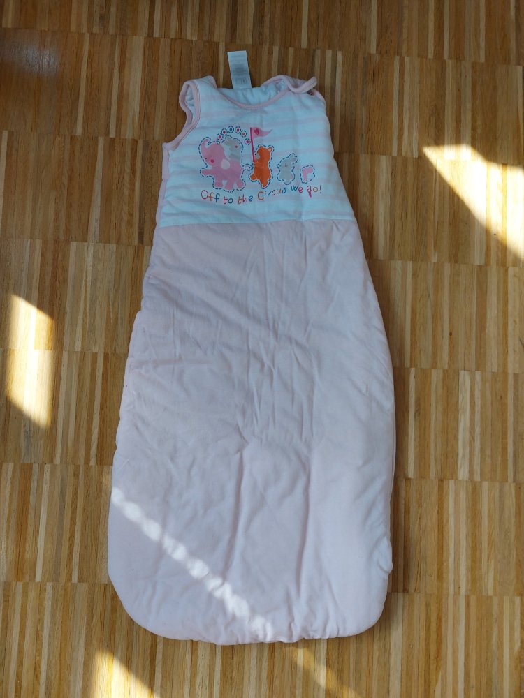 Rosa Winterschlafsack / Babyschlafsack 90 cm 3.0 TOG