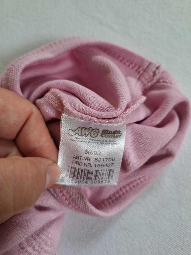 Rosa Kurzarmbody Jetzt reichts, ich ruf Oma