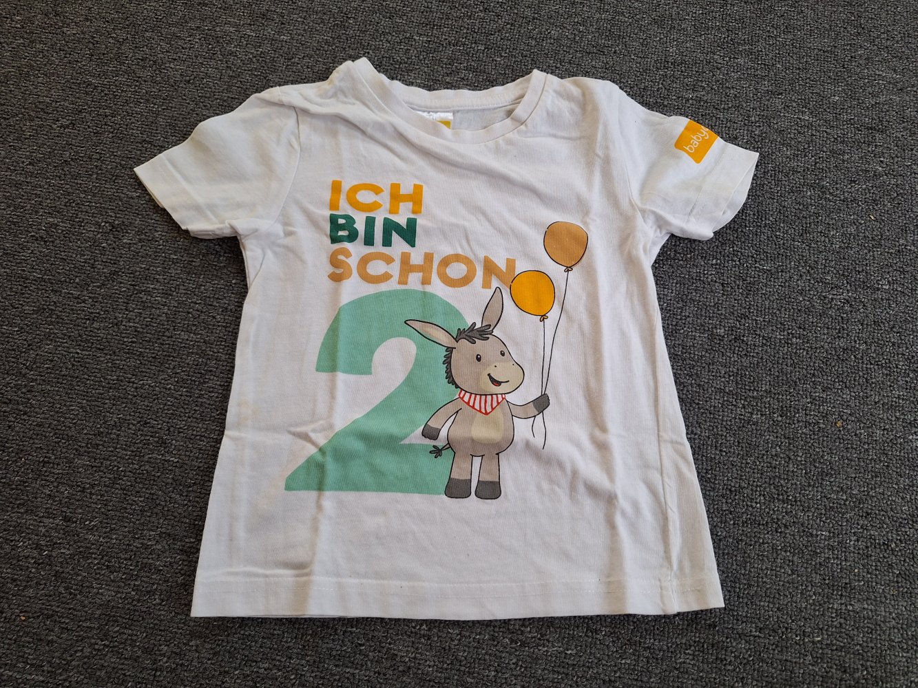 T-Shirt 2. Geburtstag 