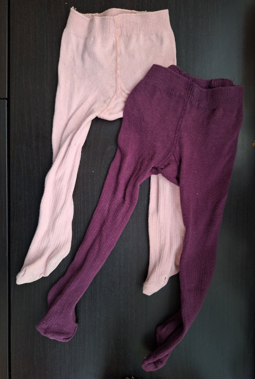 Strumpfhosenset: rosa und beere, ca. Gr. 86