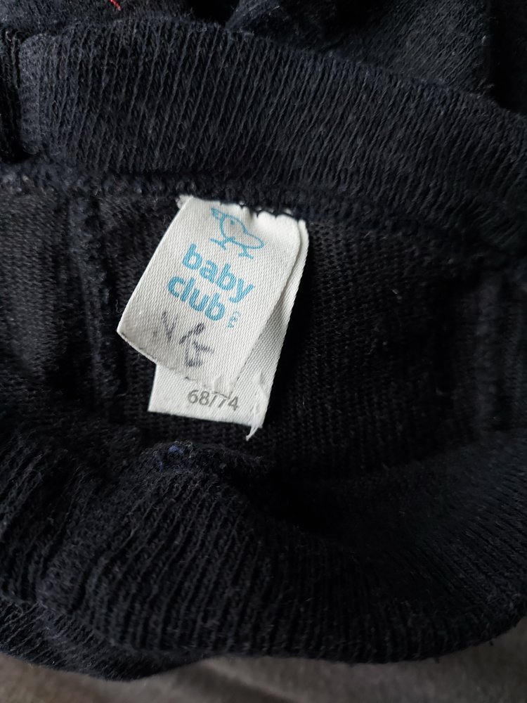 dunkelblaue Babystrumpfhose, Gr. 68/74