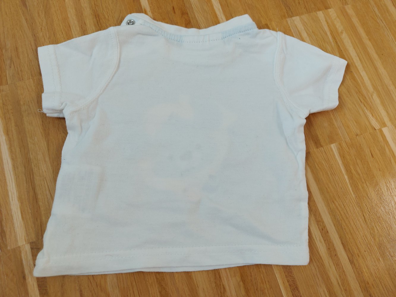weißes Babytshirt mit kleiner Maus cutie pie