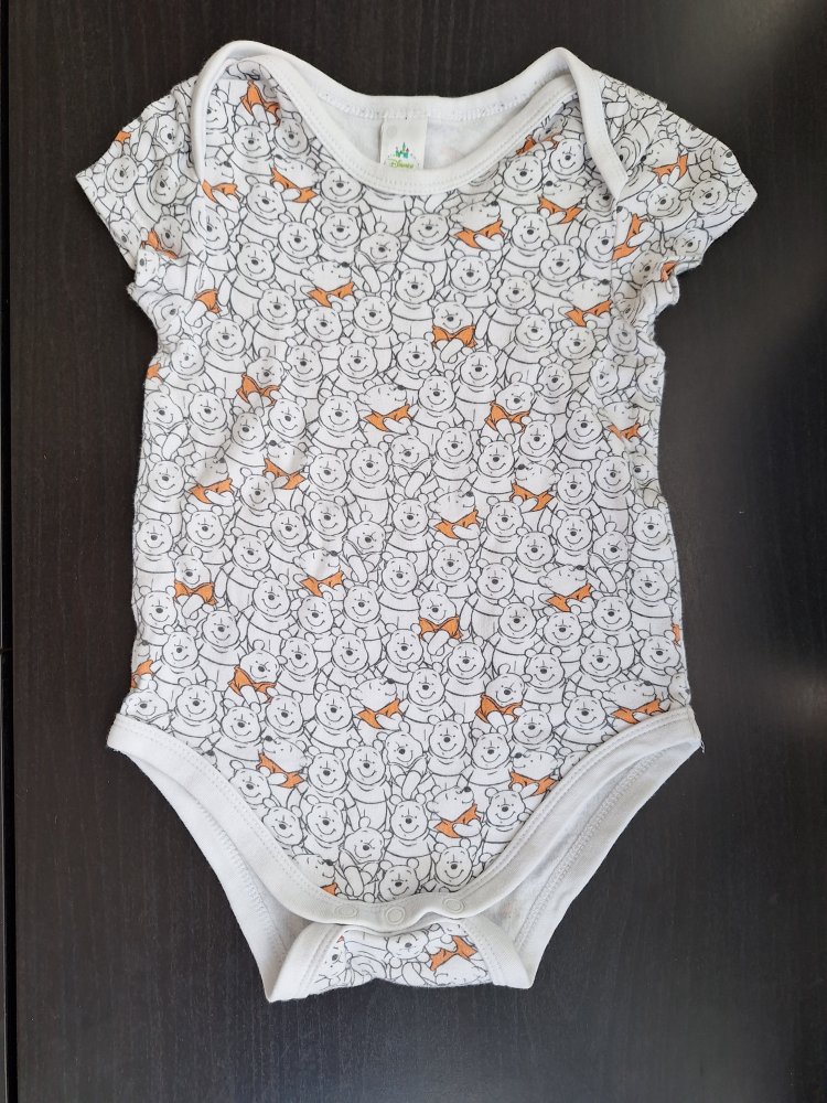Kurzärmliger Babybody Winnie the Pooh Gr. 86 unisex