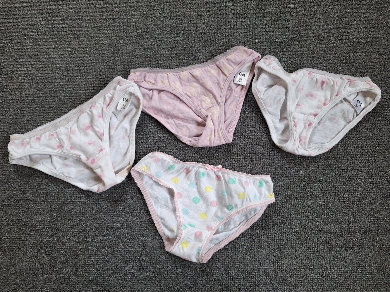 5er-Pack Mädchunterhosen, Gr. 92