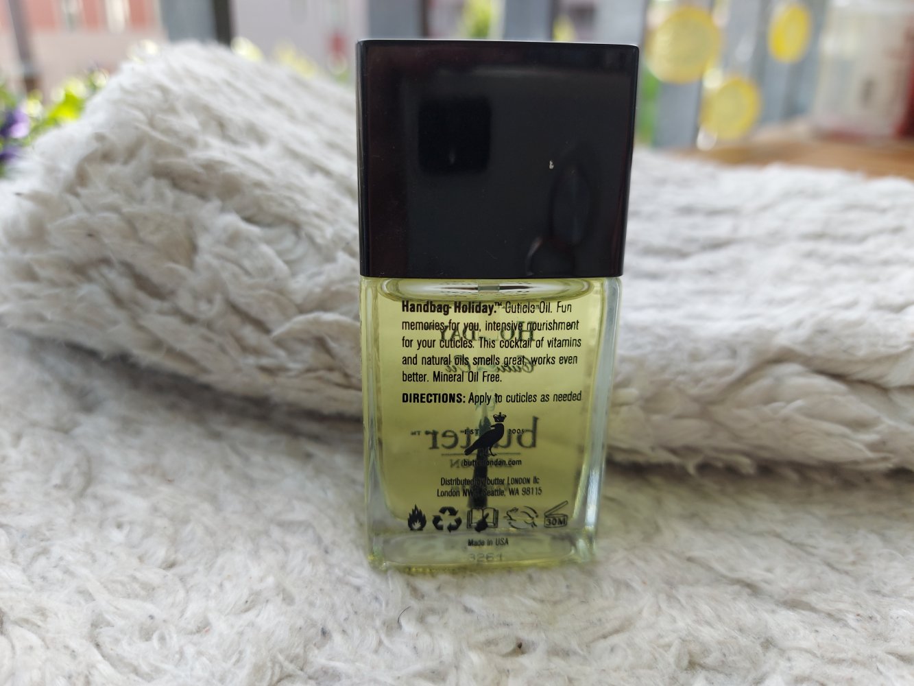 Handbag Holiday Cuticle Oil by Butter London Nagelöl vegan 10free