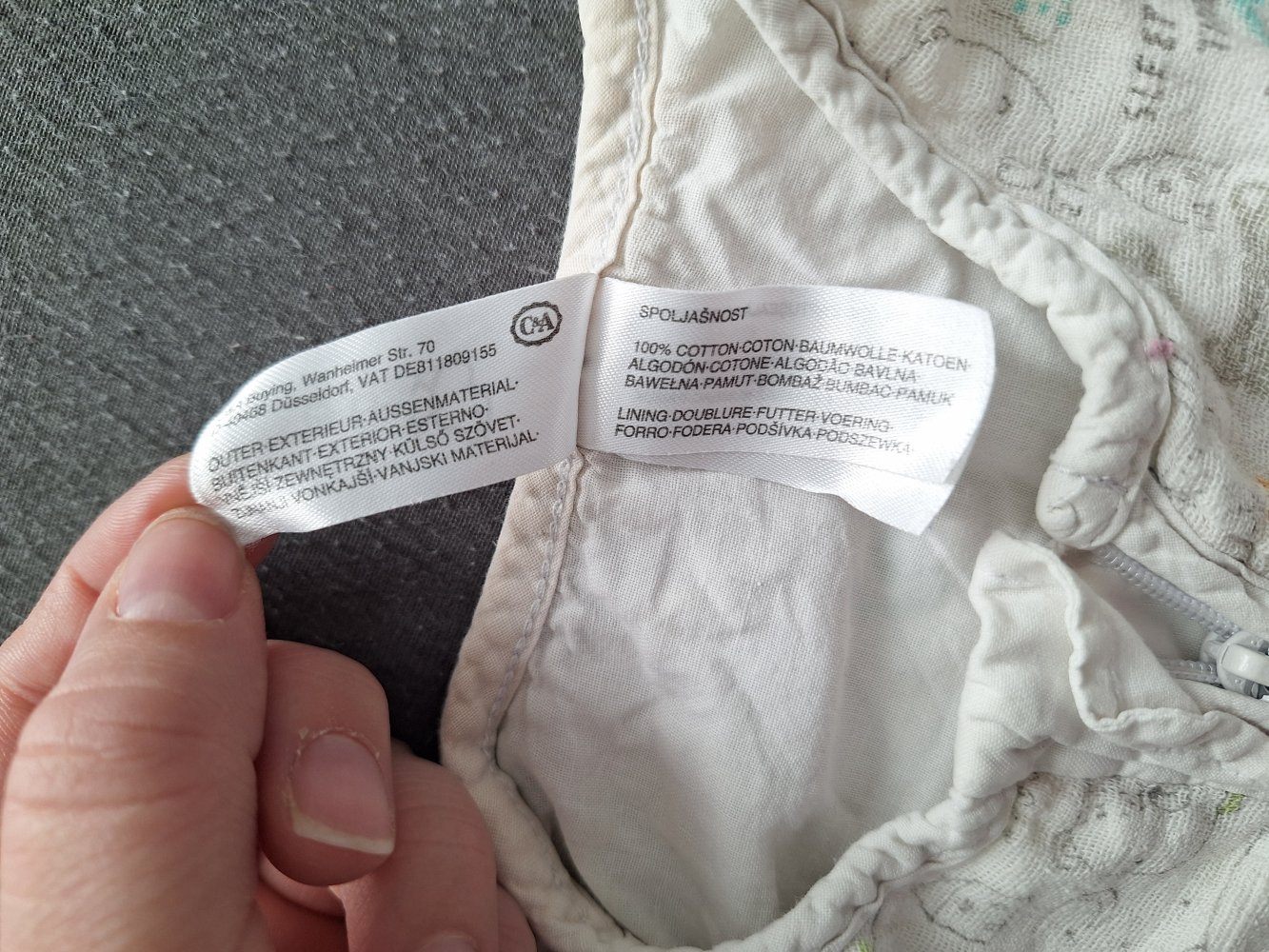 Sommerschlafsack 90 cm