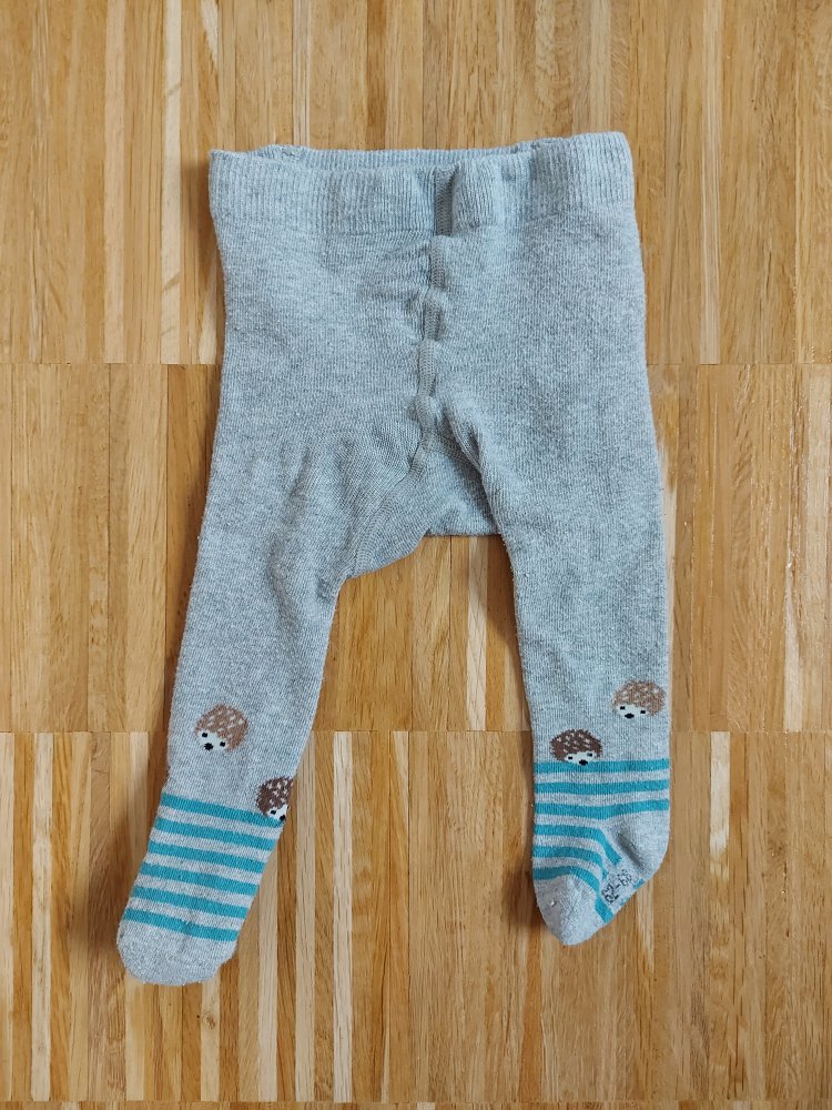 Babystrumpfhose mit Igeln, Gr. 62-68
