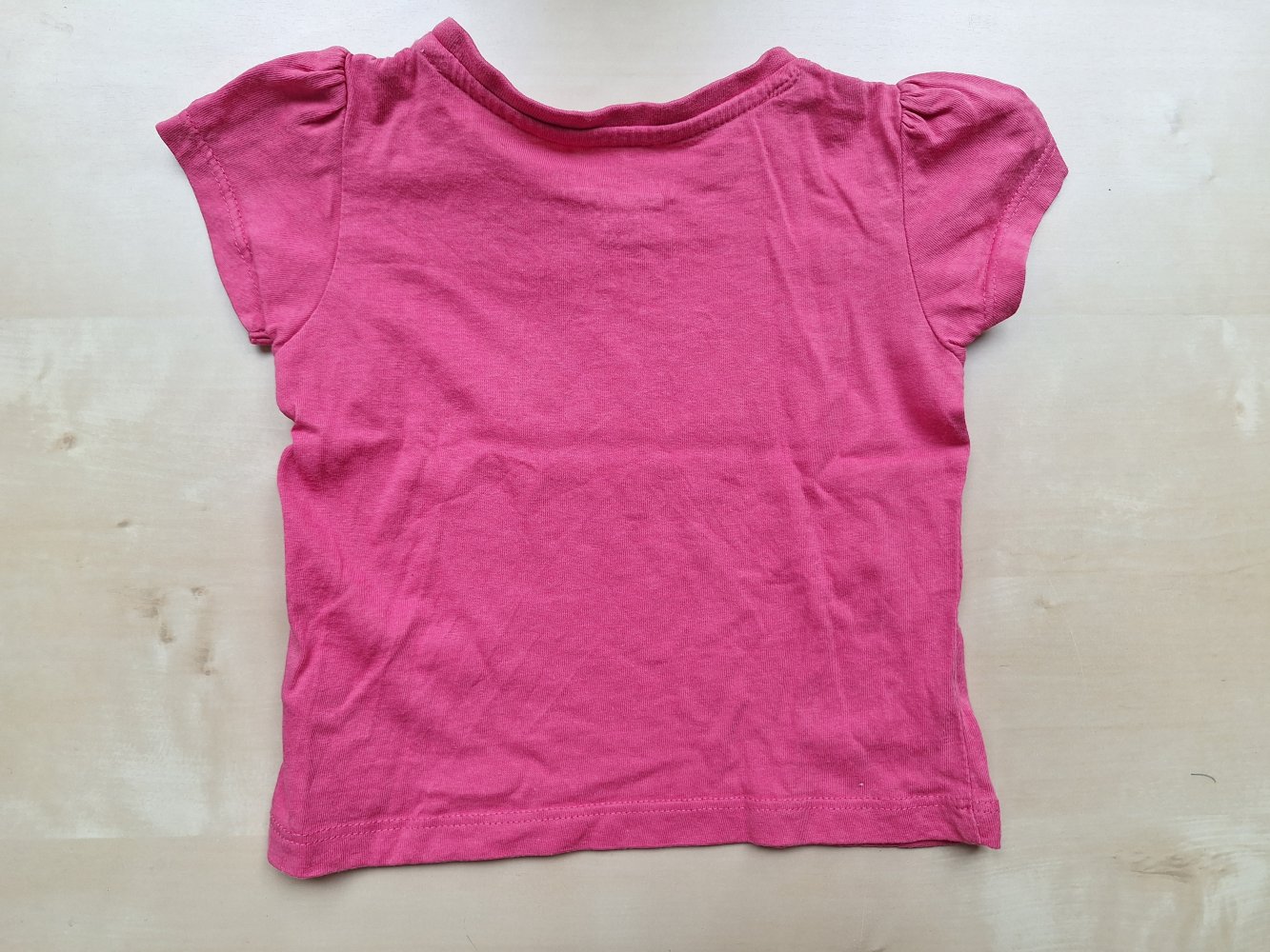 kurzärmliges pinkes T-Shirt für Babys, Gr. 74 I love daddy more than...