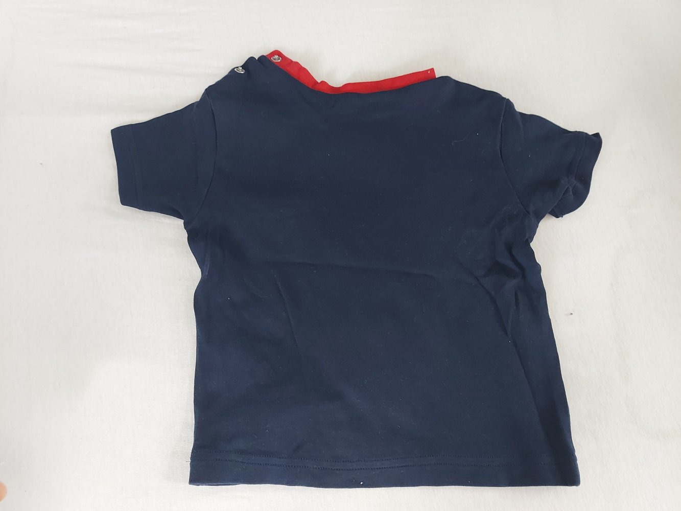 marineblaues T-Shirt in Gr. 86 