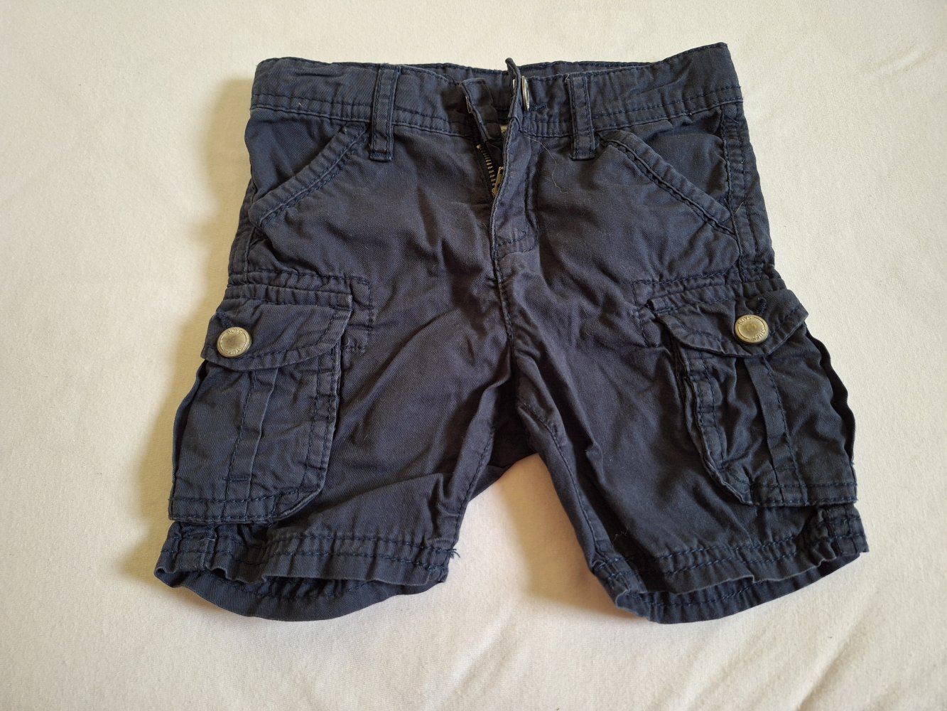 kurze blaue Hose Gr. 86 Cargobermuda