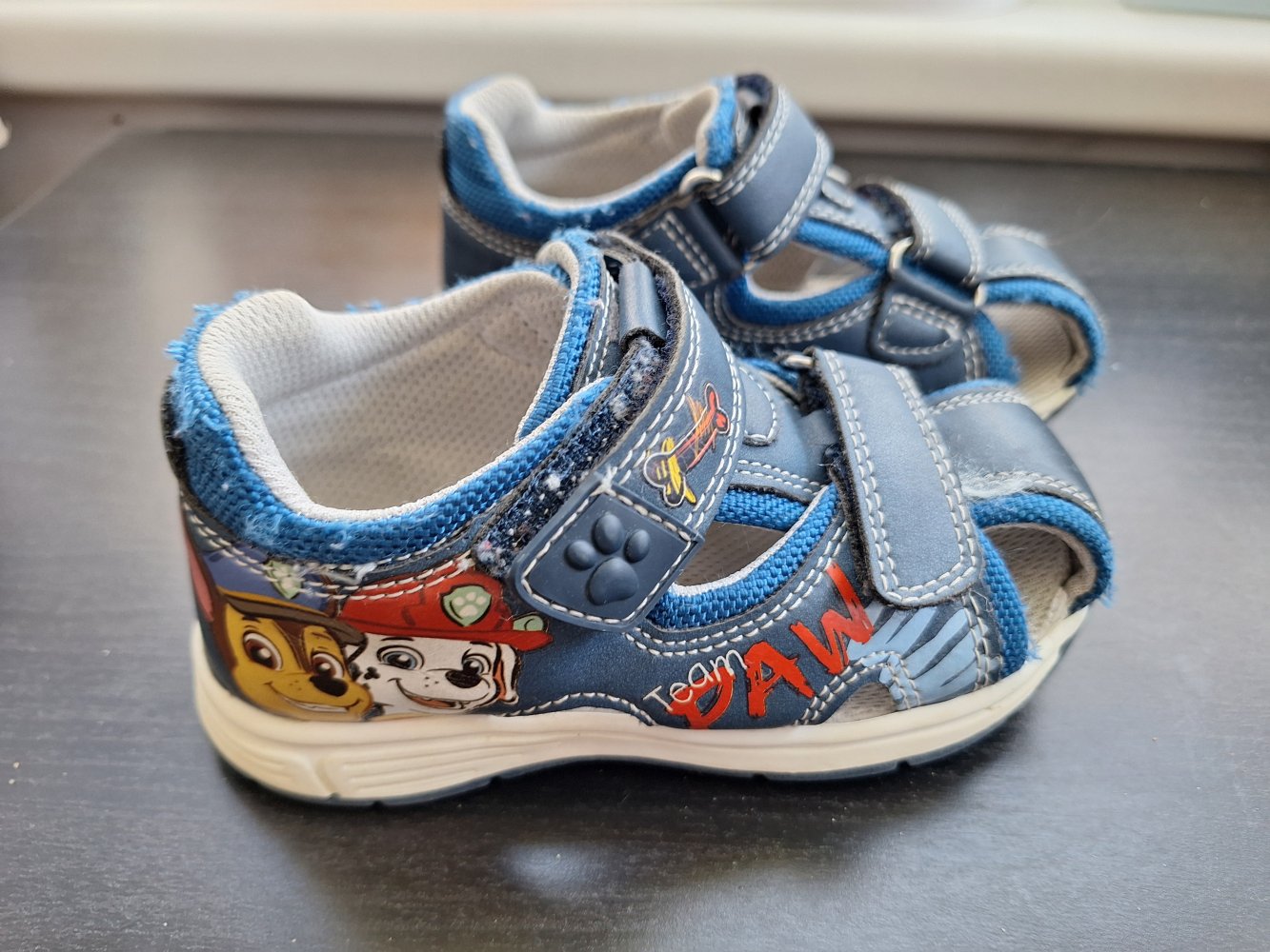 Blaue Paw Patrol Lauflerner Sandalen Gr. 23