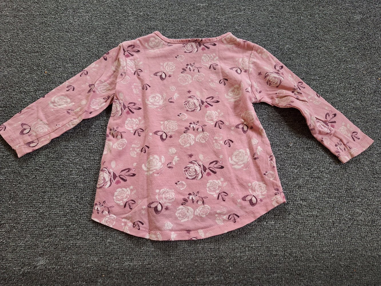 Rosa / pinkes Langarmsweatshirt Hug Me Gr. 74