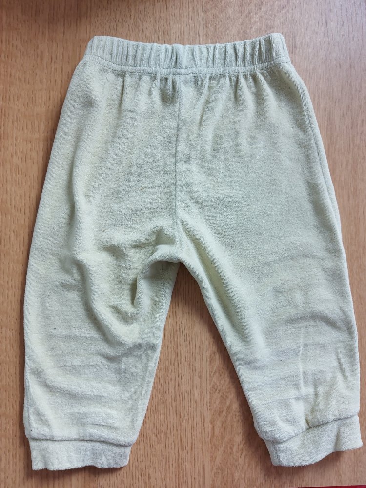 mintgrüne Babyhose, Gr. 80