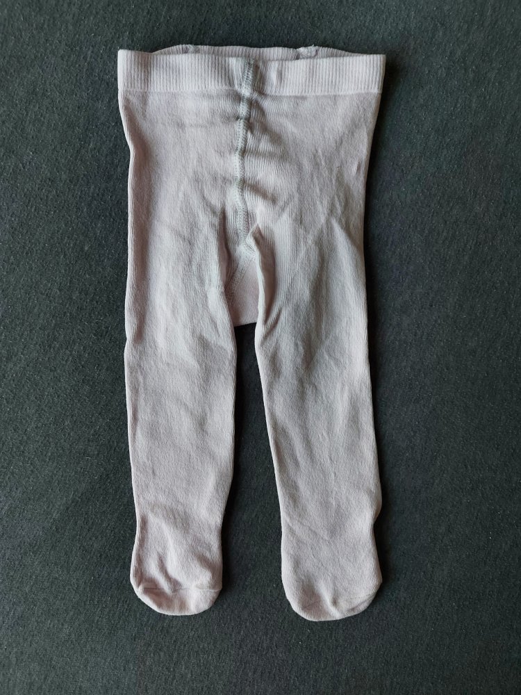 rosafarbene Babystrumpfhose, Gr. 56/62