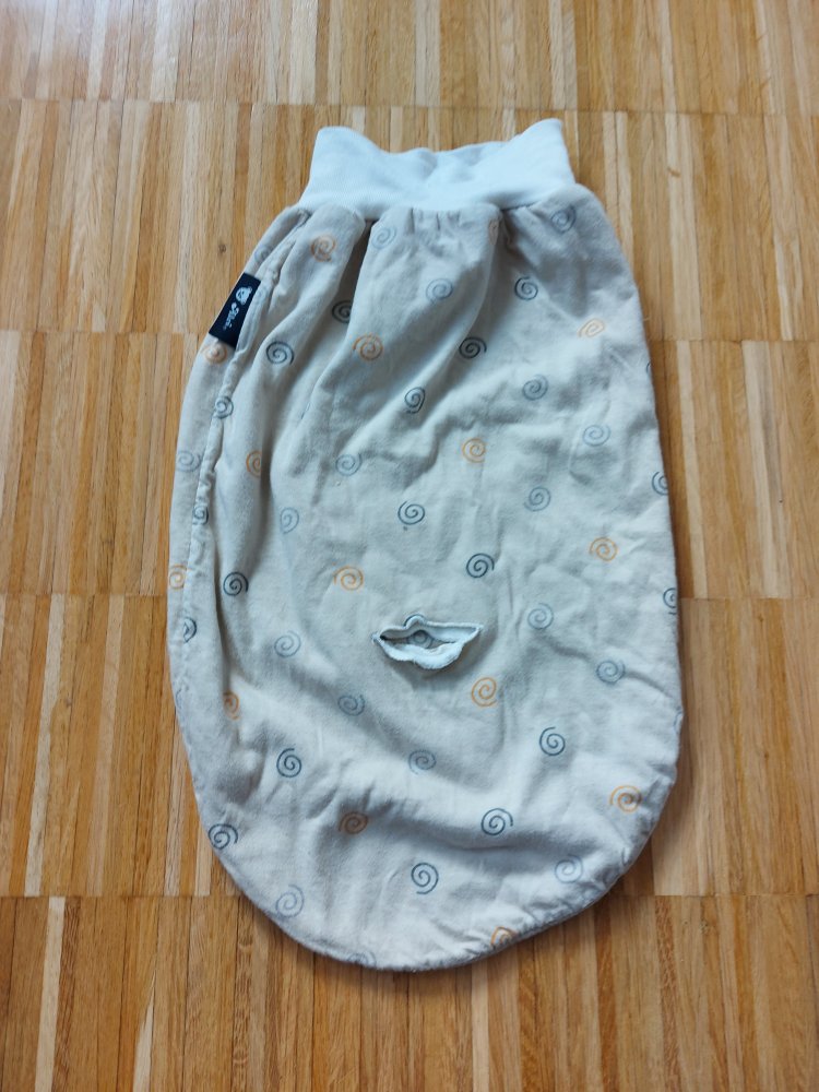 Schlupf-Mäxchen / Schlafsäckchen für Unterwegs zum Anschnallen