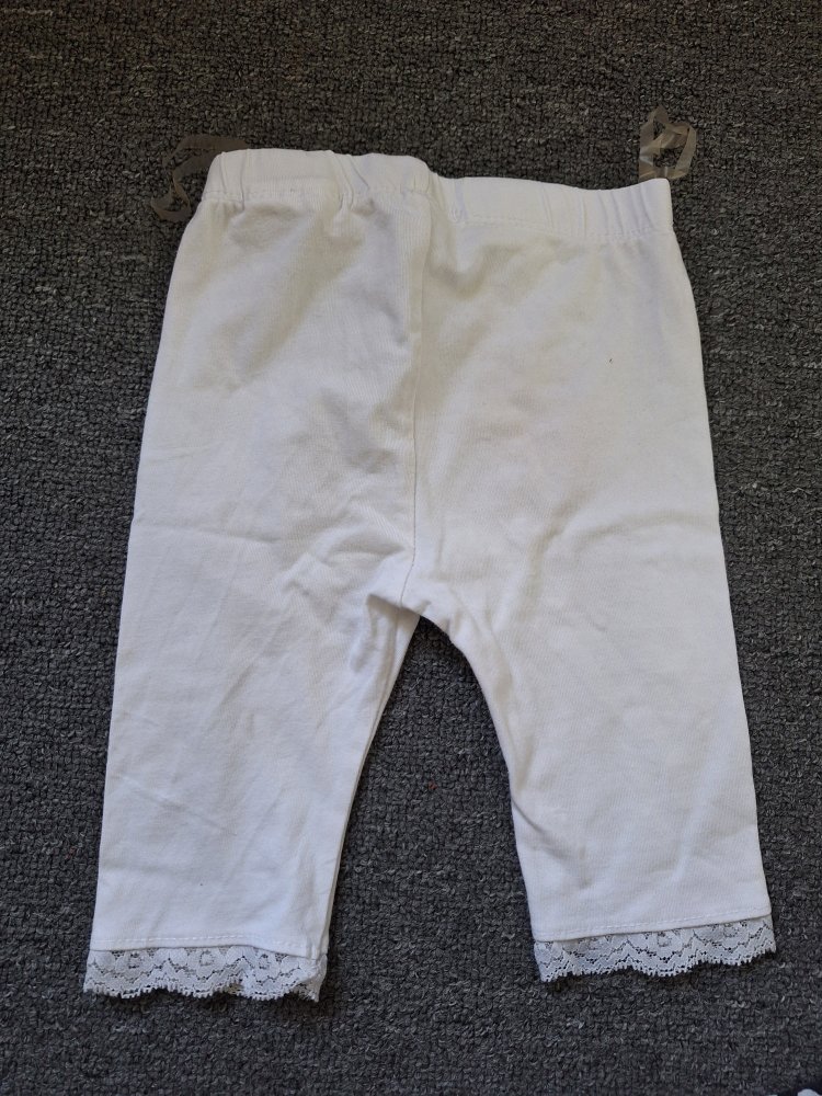 Weiße Hose/Baby Leggings Gr. 86
