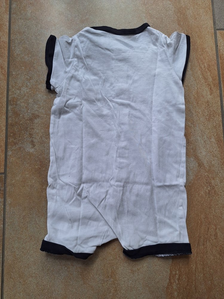 Kurzärmliger Schlafanzug/Jumper mit Ankermotiv, Gr. 80