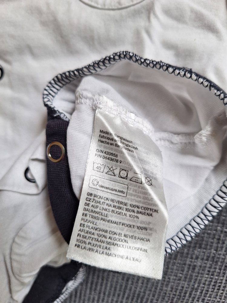 Kurzärmliger Schlafanzug/Jumper mit Ankermotiv, Gr. 80