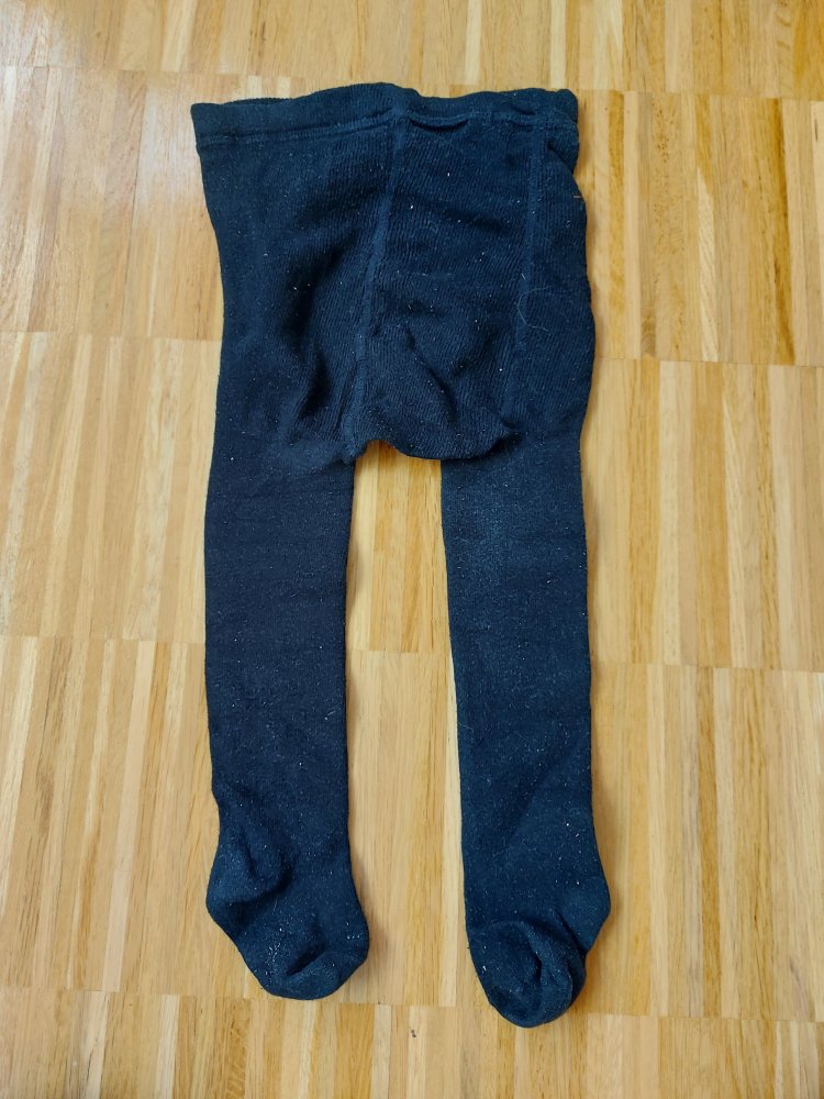 dunkelblaue Babystrumpfhose, Gr. 68/74