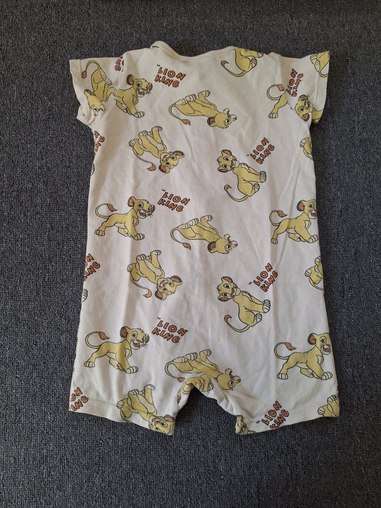 kurzer Pyjama/ Schlafanzug Gr. 92 König der Löwen Lion King unisex Simba