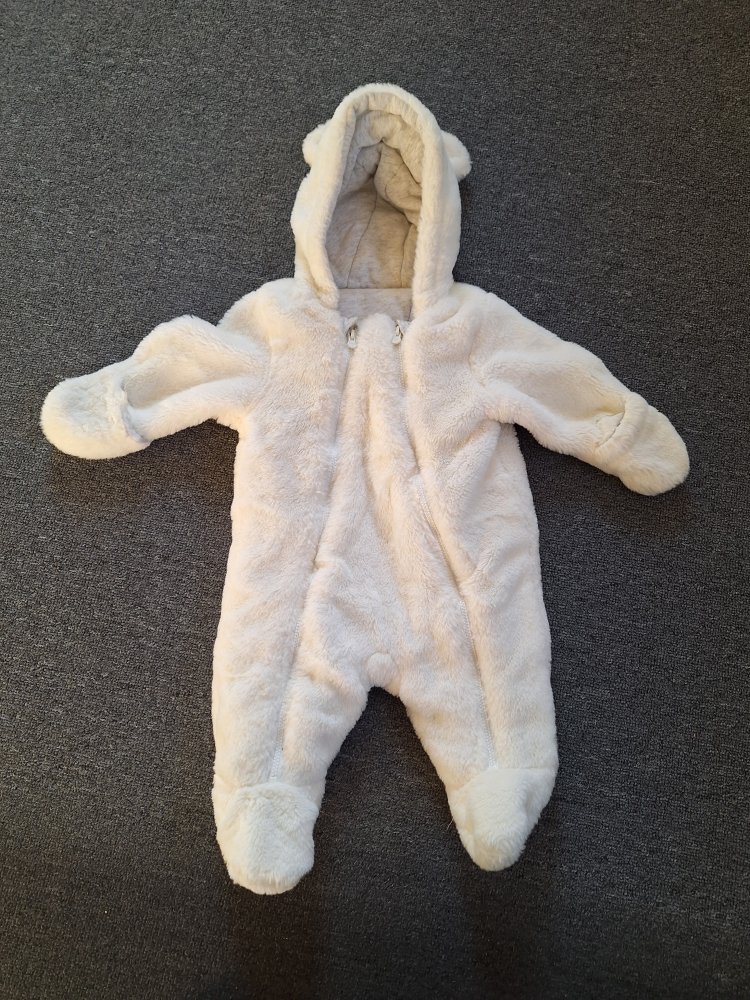 Kuscheliger Winteranzug / Teddy Overall Gr. 62