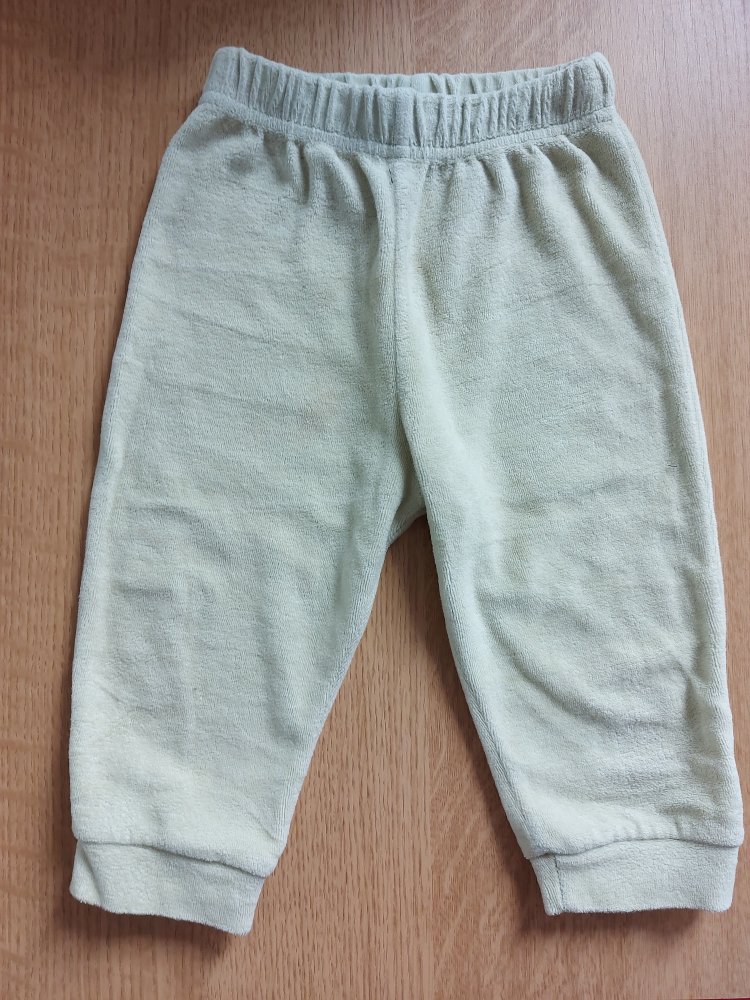 mintgrüne Babyhose, Gr. 80