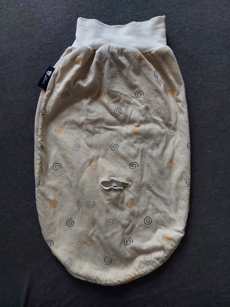 Schlupf-Mäxchen / Schlafsäckchen für Unterwegs zum Anschnallen